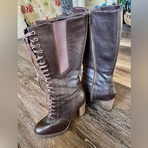 Timberland Earth keepers lace-up tall platform boot